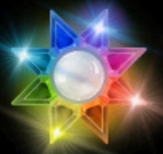 Дикий символ - разноцветная звезда