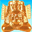 Золотая маска- прогрессивный дикий символ в Золото Ацтеков